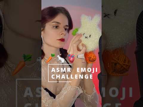 ASMR Emoji Challenge 🥕🐇🫀🫗🧶