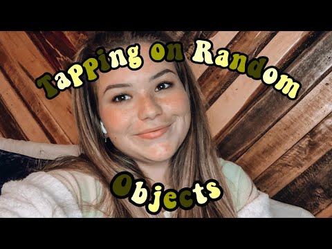 ASMR Tapping on Random Object | Close-Up Whispers | Tapping | Light Mouth Sounds