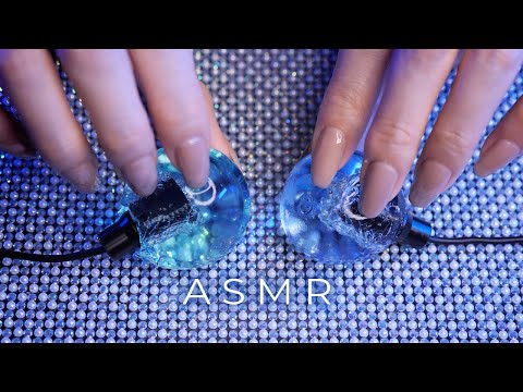 ASMR Wrapping Mics in Different Things for Sensitive Sounds(No Talking)