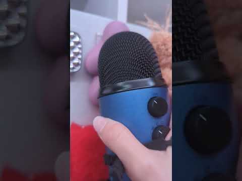 Squishy mic massage From my 💜 Blue Yeti Trigger Trail video (link in description) #shorts