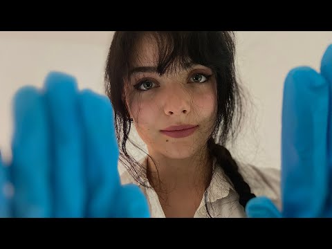 ASMR ROLEPLAY : asmr skin clinic [taking care of your skin + examination + face massage] 🧖‍♀️