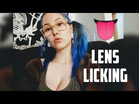 ASMR | Wet kisses & lens licking 📷👅