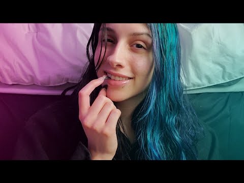 ASMR Unique Mouth Sounds | tongue ring sounds, lip gloss, teeth tapping, tooth gems