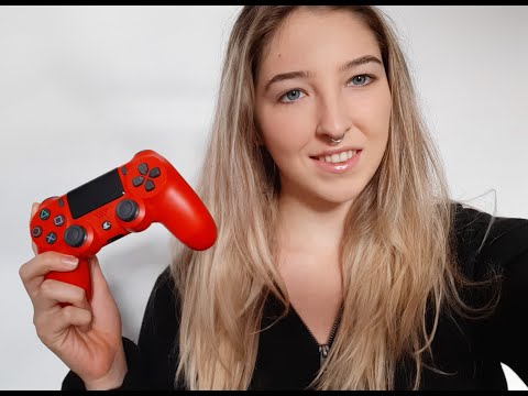 ASMR fast tapping & scratching with ps4 controller