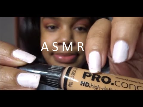 ASMR | Tapping & Tracing Makeup Products | brieasmr