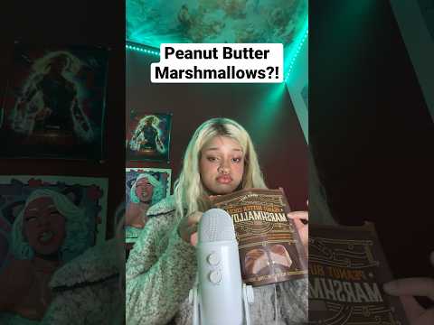 Trying Peanut Butter Marshmallows: Trader Joe's ASMR