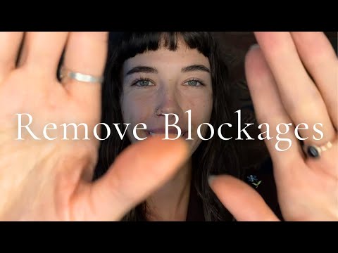 Reiki ASMR ~ Remove Blockages | Opened Intention | Plucking | Fluffing | Intuitive Energy Healing