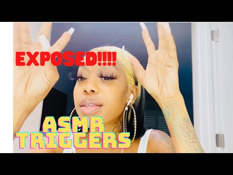 ASMR TRIGGERS - EXPOSING my REAL VOICE - Tappin & Whispers! Things I like & Chit Chat