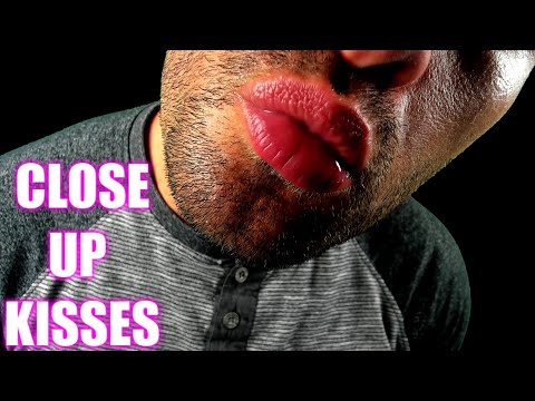 ASMR Male Close Up Kisses