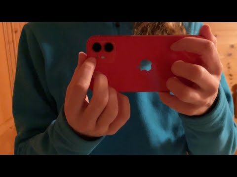 ASMR | Tapping on my new IPhone 💆