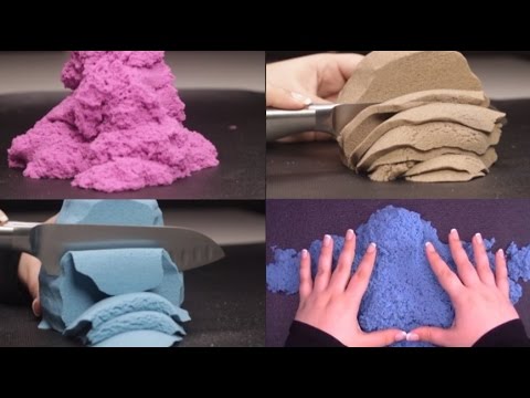 Extremely Satisfying ASMR:  Binaural Kinetic Sand Play For Relaxation, Tingles, And Sleep