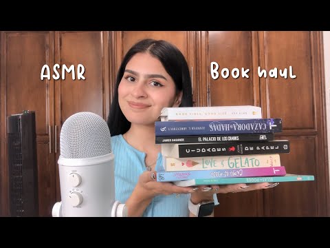 ASMR | book haul (en español) 📚 #asmr #bookhaul
