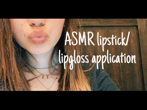ASMR Video | Lipgloss/Lipstick Application