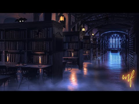 Hogwarts Library Restricted Section ASMR Ambience
