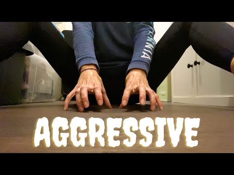 Fierce Floor Tapping & Scratching | Aggressive Tingles (asmr)
