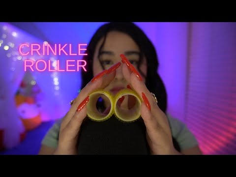 ASMR | 18 mins Crinkle roller for sleep 💤 (no talking, crinkle sounds)