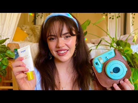 ASMR MAKEOVER Getting You Ready for a Summer Party | makeup, styling, pampering