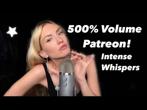 ASMR EXTREME UP-CLOSE WHISPERS | Hand Movements + Patreon Launch!