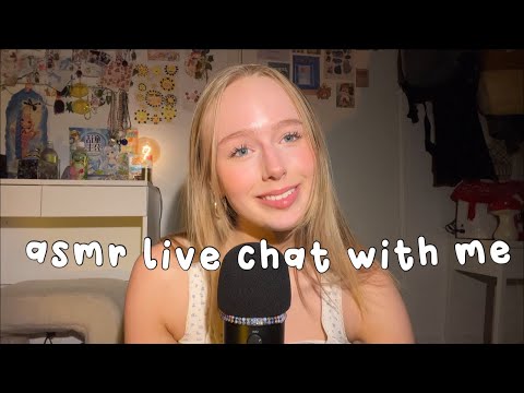 asmr come chat with me 🤍