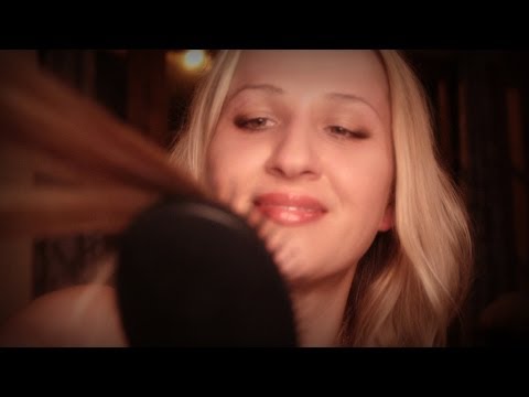 ❀◕ ‿ ◕❀ SOFT Binaural ASMR HAIR BRUSHING for sleep RP: Soft spoken updates and personal attention