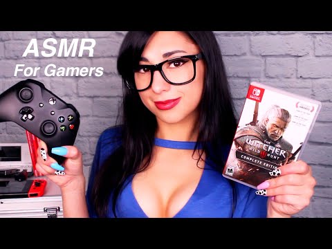 ASMR FOR GAMERS 🎮 Video Game Store RP 🕹  (Gaming Sounds, Whispers, Tapping, Roleplay)