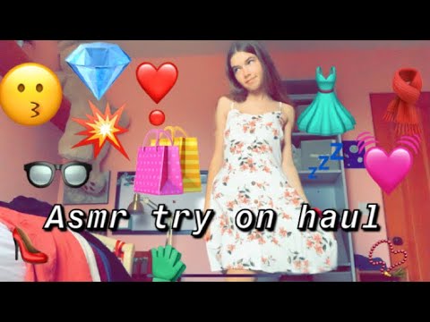 ASMR another try on haul ✧･ﾟ