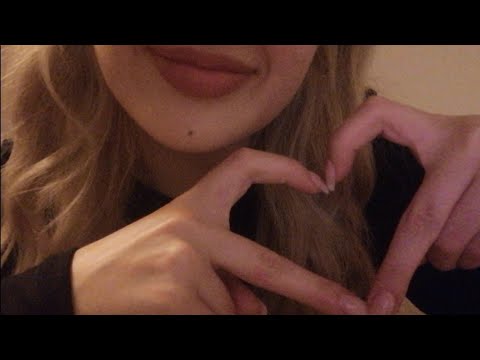 ASMR I Close up Whispering Relax & It's Okay with/ Hand Movements