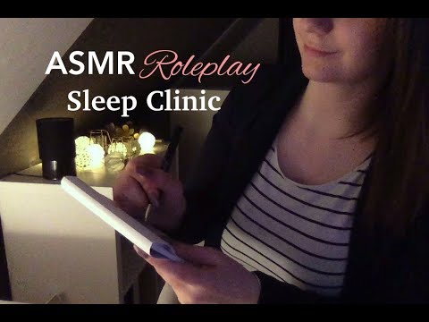 ASMR 💫 SLEEP CLINIC Roleplay in german/deutsch - Hilfe zum Einschlafen 💤