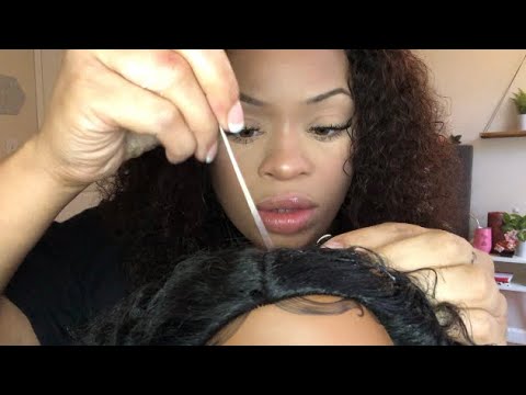 ASMR | Girl In The Back of Class Does Your Hair