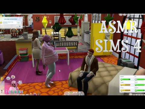 LOOK BABY DADDY I'M PREGNANT  Sims4 ASMR Chewing Gum