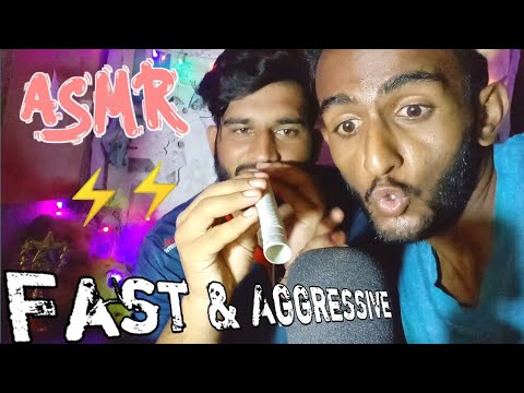 [ASMR Fast And Aggressive ] With Cousin 😊