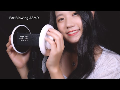 ASMR Ear Blowing & Deep Breathing Sounds | my new 3dio mic | 1 Hour (No Talking)