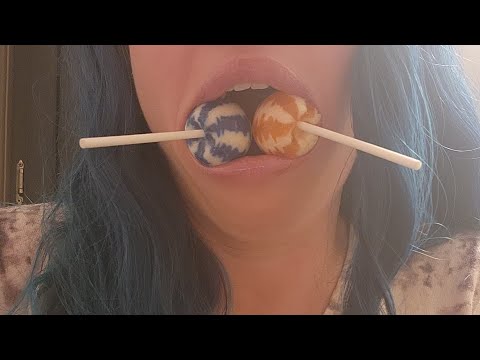 Lollipop ASMR 🍭Fast aggressive mouth & sucking sounds