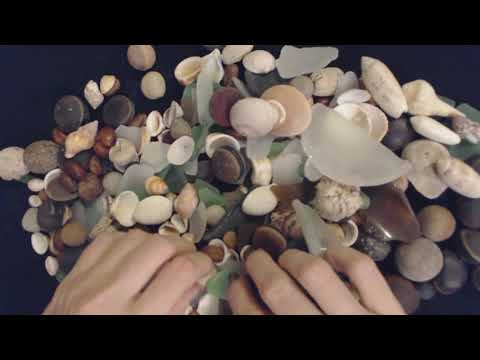 ASMR | Seashell & Sea Glass Show & Tell (Whisper)