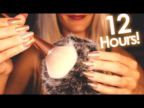 12 Hours ASMR Deep Head Massage & Brushing for SLEEP & RELAX😴 No Talking