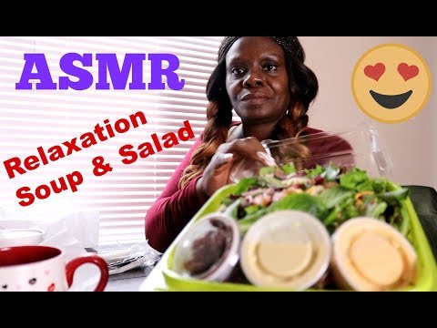 Seafood Salad ASMR Soup For Today | Chat I Lost 5 pounds 😍