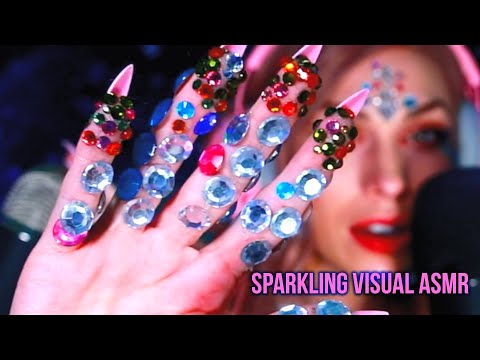Sparkling Visual ASMR | Slow Hand Movements |