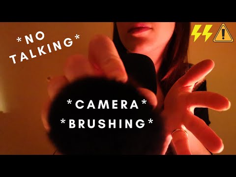 ASMR - EXTREMELY FAST and AGGRESSIVE FACE BRUSHING | up close | No talking