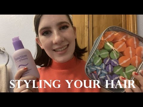 {ASMR} Styling Your Hair Roleplay (w/ repetitive triggers)