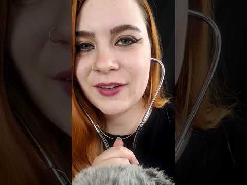 ASMR Auscultating Your Lungs with a Stethoscope 🩺 #asmr #asmrshorts #shorts