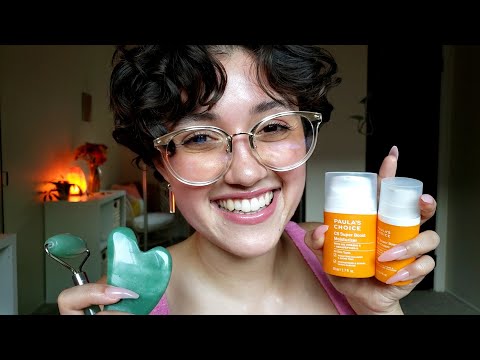 ASMR Spa Roleplay with Paula's Choice 🧖‍♀️ (personal attention, skincare treatment, scalp massage)