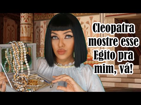 ASMR  O Xibiu de Cleopatra e os Imperadores Romanos #ASMRhistorico #FofocasImperiais #Cleopatra