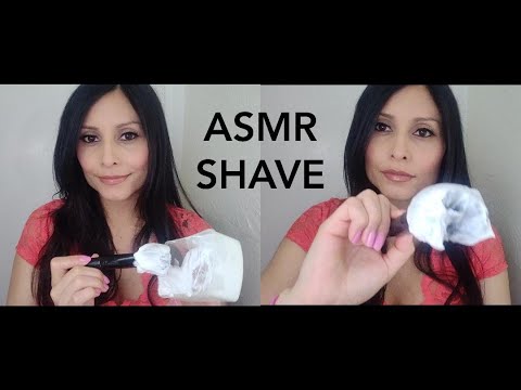 ASMR Shaving and brushing your beard