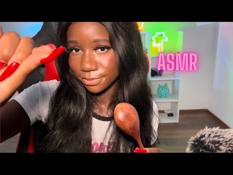 ASMR| Plucking and Eating Your Negative Energy✨ (Wooden Spoon+ Fork)