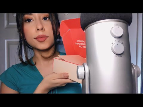 ASMR Sleepy Review & Unboxing (tapping) Ft Dossier