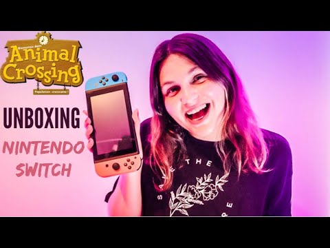 ASMR FRANÇAIS ☽ Unboxing Nintendo Switch 🎮💛
