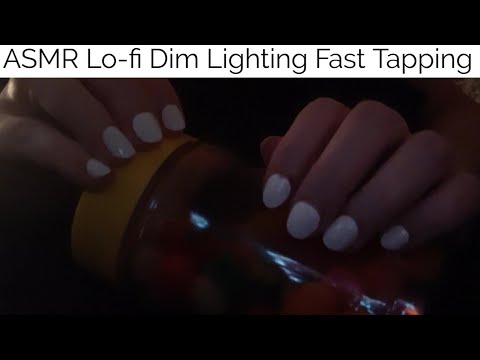 ASMR Fast Lo-fi Tapping-No Talking (Dim Lighting)