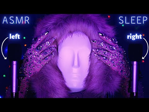 ASMR Scratching , Tapping & Massage with DIFFERENT Mics , Items & Nails 💙 No Talking for Sleep 😴 4K