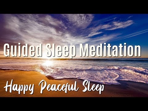 Guided Sleep Meditation for a Happy Peaceful Sleep 💜🌙