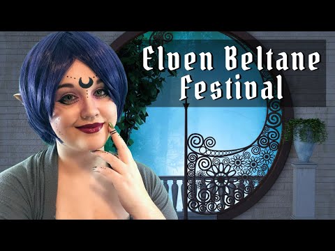 ASMR | Elven Beltane Festival Roleplay! | Springtime Ambiance and Magical Lore